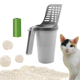 Maxbell Cat Litter Shovel Cat Litter Sifter with Holder for Cats Dogs Daily Cleaning
