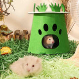 Maxbell Hamster House Breathable Cage Accessory for Chinchilla Squirrel Sugar Glider
