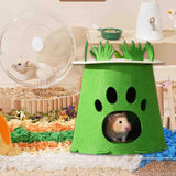 Maxbell Hamster House Breathable Cage Accessory for Chinchilla Squirrel Sugar Glider
