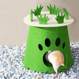 Maxbell Hamster House Breathable Cage Accessory for Chinchilla Squirrel Sugar Glider