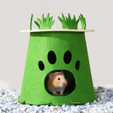 Maxbell Hamster House Breathable Cage Accessory for Chinchilla Squirrel Sugar Glider