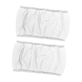 Maxbell 2 Pieces Universal Bird Cage Mesh Covers Elastic for Parrot Budgies Cockatoo XL
