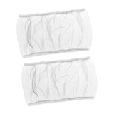 Maxbell 2 Pieces Universal Bird Cage Mesh Covers Elastic for Parrot Budgies Cockatoo XL
