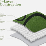 Maxbell Washable Dog Pee Pad Non Slip Urine Mat Pet Training Pad for Crates Bed Sofa 45cmx60cm