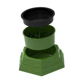 Maxbell Reptile Maze Feeding Bowl Multifunctional Lightweight Water Dish for Lizards