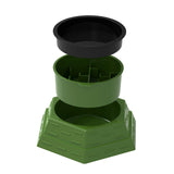 Maxbell Reptile Maze Feeding Bowl Multifunctional Lightweight Water Dish for Lizards