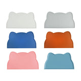 Maxbell Cat Food Mat Cushion Silicone Floor Non Skid Pet Placemat for Food and Water Gray