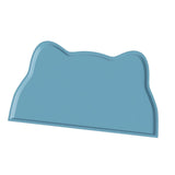 Maxbell Cat Food Mat Cushion Silicone Floor Non Skid Pet Placemat for Food and Water Light Blue
