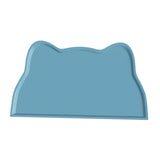 Maxbell Cat Food Mat Cushion Silicone Floor Non Skid Pet Placemat for Food and Water Light Blue