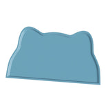 Maxbell Cat Food Mat Cushion Silicone Floor Non Skid Pet Placemat for Food and Water Light Blue