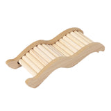 Maxbell Hamster Climbing Toy Hideout Hamster Ladder for Small Animals Hamsters Mouse