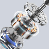 Maxbell E27 Socket Fan Light with Remote 40W Ceiling Fan for Dining Room Living Room White