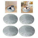 Maxbell Dog Bed Cover Soft with Zipper Indoor Outdoor Travel Removable Pet Bed Cover S