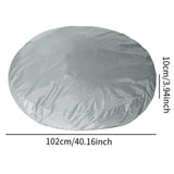 Maxbell Dog Bed Cover Soft with Zipper Indoor Outdoor Travel Removable Pet Bed Cover M