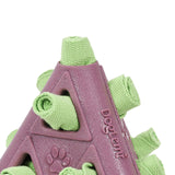 Maxbell Snuffle Toys for Dogs for Puppy Aggressive Chewers Small, Medium, Large Pets violet