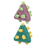 Maxbell Snuffle Toys for Dogs for Puppy Aggressive Chewers Small, Medium, Large Pets violet