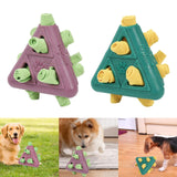 Maxbell Snuffle Toys for Dogs for Puppy Aggressive Chewers Small, Medium, Large Pets violet