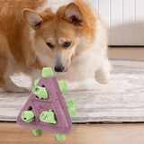 Maxbell Snuffle Toys for Dogs for Puppy Aggressive Chewers Small, Medium, Large Pets violet