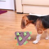 Maxbell Snuffle Toys for Dogs for Puppy Aggressive Chewers Small, Medium, Large Pets violet