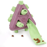 Maxbell Snuffle Toys for Dogs for Puppy Aggressive Chewers Small, Medium, Large Pets violet