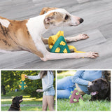 Maxbell Snuffle Toys for Dogs for Puppy Aggressive Chewers Small, Medium, Large Pets green