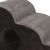 Maxbell Cat Ramp Anti Slip Removable Cover Dog Stairs Steps for Sofa Kitten Tall Bed Gray