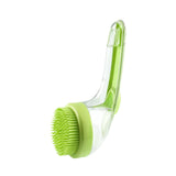 Maxbell Dog Bath Brush SPA Removes Loose Hair Pet Grooming Brush for Puppy Cats Dogs Green