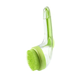 Maxbell Dog Bath Brush SPA Removes Loose Hair Pet Grooming Brush for Puppy Cats Dogs Green