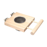 Maxbell Bird Feeder for Cage Large Capacity Feeding Cup for Parrots Budgie Cockatiel Single bowl