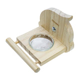 Maxbell Bird Feeding Dish Cups Container Cage Water Bowl for Parrot Budgie Lovebirds 12cmx11cm