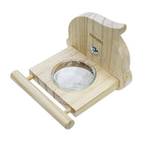 Maxbell Bird Feeding Dish Cups Container Cage Water Bowl for Parrot Budgie Lovebirds 12cmx11cm