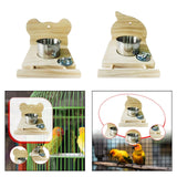 Maxbell Bird Cage Feeder Hanging Pet Bowl Lightweight for Conures Parakeet Lovebirds Bear