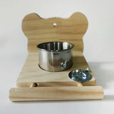 Maxbell Bird Cage Feeder Hanging Pet Bowl Lightweight for Conures Parakeet Lovebirds Bear