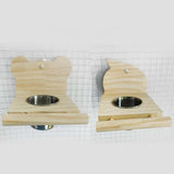 Maxbell Bird Cage Feeder Hanging Pet Bowl Lightweight for Conures Parakeet Lovebirds Bear