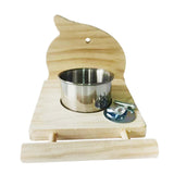 Maxbell Bird Cage Feeder Hanging Pet Bowl Lightweight for Conures Parakeet Lovebirds Bird