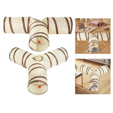 Maxbell Cat Tunnel Foldable Multifunctional Cat for Indoor Cats Kitten Training T