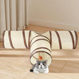 Maxbell Cat Tunnel Foldable Multifunctional Cat for Indoor Cats Kitten Training T
