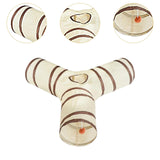 Maxbell Cat Tunnel Foldable Multifunctional Cat for Indoor Cats Kitten Training Y