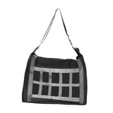 Maxbell Horse Hay Bag Slow feed Feeder Travel Sheep Adjustable Strap Pasture Hay Net