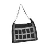 Maxbell Horse Hay Bag Slow feed Feeder Travel Sheep Adjustable Strap Pasture Hay Net