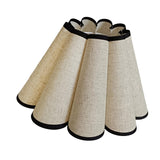 Maxbell Fabric Table Lamp Cover Home Pendant Light Lamp Shade Petal Shaped Lampshade Beige