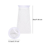 Maxbell 12Pcs Aquarium Filter Socks 3D Honeycomb Design Aquarium Socks for Tank Sump
