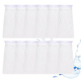 Maxbell 12Pcs Aquarium Filter Socks 3D Honeycomb Design Aquarium Socks for Tank Sump