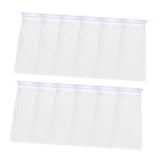 Maxbell 12Pcs Aquarium Filter Socks 3D Honeycomb Design Aquarium Socks for Tank Sump