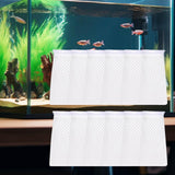 Maxbell 12Pcs Aquarium Filter Socks 3D Honeycomb Design Aquarium Socks for Tank Sump