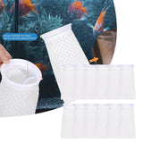 Maxbell 12Pcs Aquarium Filter Socks 3D Honeycomb Design Aquarium Socks for Tank Sump