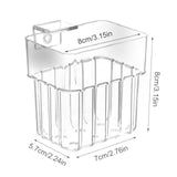 Maxbell 8x Aquarium Plant Holder Aquascaping Decor Cultivation Fish Tank Planter Pot