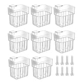 Maxbell 8x Aquarium Plant Holder Aquascaping Decor Cultivation Fish Tank Planter Pot
