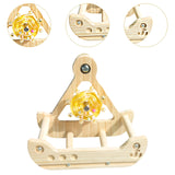 Maxbell Bird Swing Perch Toy Chewing Cage Accessories for Cockatiels Macaws Sparrows