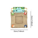 Maxbell Guinea Pig Hay Bag Hanging Hanging Hay Feeder for Guinea Pigs Bunny Hamsters